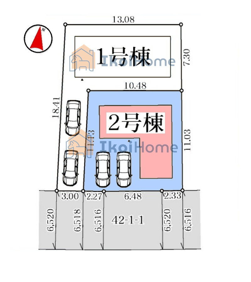 神戸市西区糀台1丁目　2号棟　新築戸建のその他|【ホームページに現地動画掲載中】●年中無休：当日予約可●2棟限定販売！前面道路6ｍで駐車も楽々安心！
