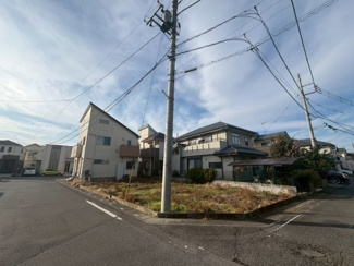 【外観】 | 川越市大塚新町　建築条件なし売地　西武新宿線『南大塚駅』徒歩12分　【武蔵野小学区】