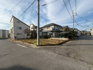 【外観】 | 川越市大塚新町　建築条件なし売地　西武新宿線『南大塚駅』徒歩12分　【武蔵野小学区】