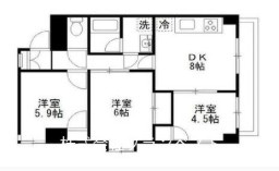 【間取り】 | 中古マンション　東武伊勢崎線「谷塚」駅　徒歩9分　６％