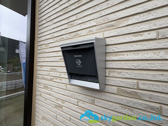 藤沢市片瀬第14　新築戸建　全3棟1号棟のその他|EV車用充電コンセント