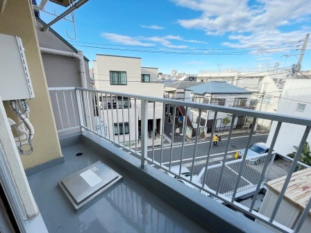 人見フェリスハイツのバルコニー