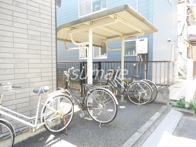クレール赤羽のその他共用部分|敷地内に駐輪可能です♪