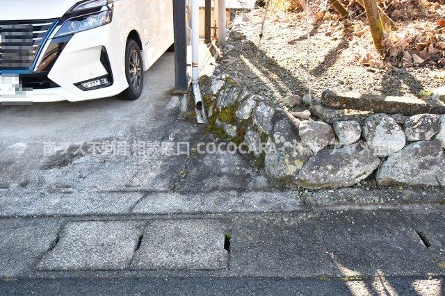 南アルプス市上市之瀬の中古一戸建のその他|西側境界線