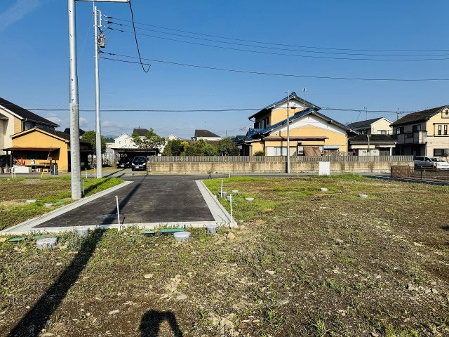 八王子市　上壱分方町　建築条件無し売地　第２期の前面道路含む現地写真|～5ｍ道路に面しています～