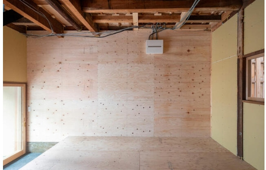 二条駅の事業用貸家の内装