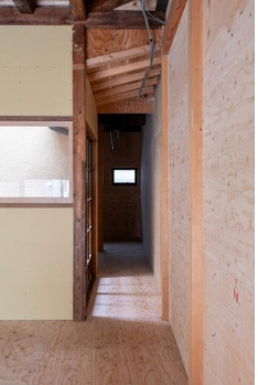 二条駅の事業用貸家の内装