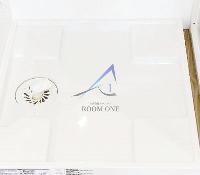 ミカンハウスの設備|洗濯機置場です。