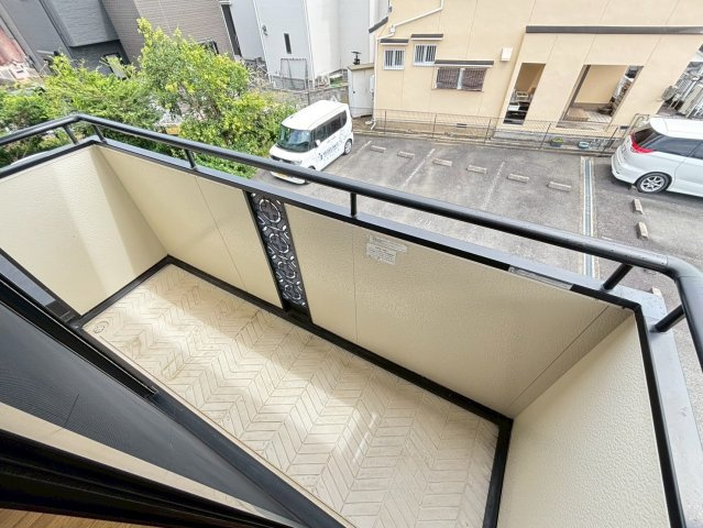 フェルティコートのバルコニー