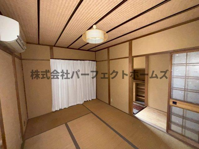 私部7丁目戸建　賃貸の和室|和室があると落ち着いた雰囲気になりますね