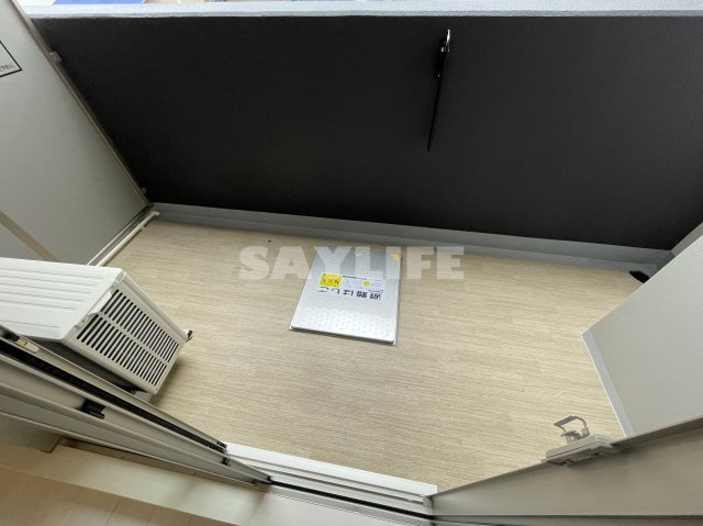 リヴェント玉造のバルコニー