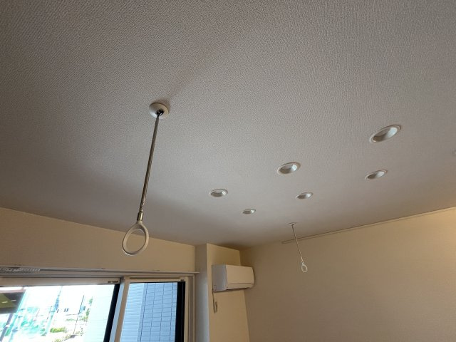 Noblevilla浦和美園の設備|室内物干しです