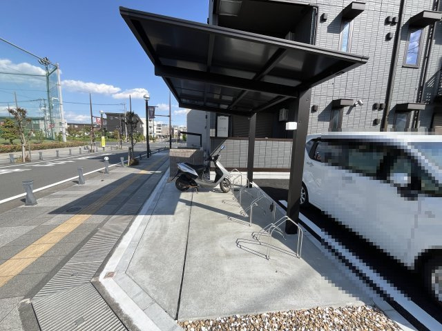 Noblevilla浦和美園の駐車場|駐輪場です