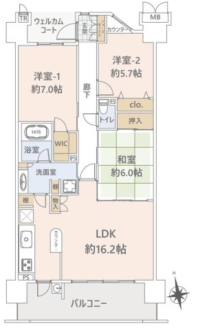 府中市住吉町２丁目の中古マンション