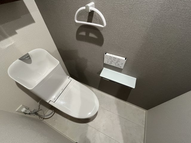 Noblevilla浦和美園のトイレ|落ち着いた色調のトイレです