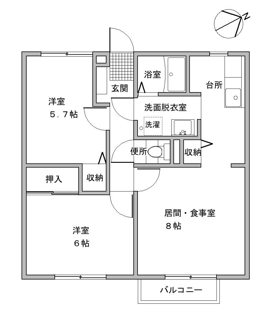 メゾン・ド・ノエルの間取り