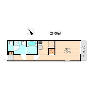 グランディス柏の間取り