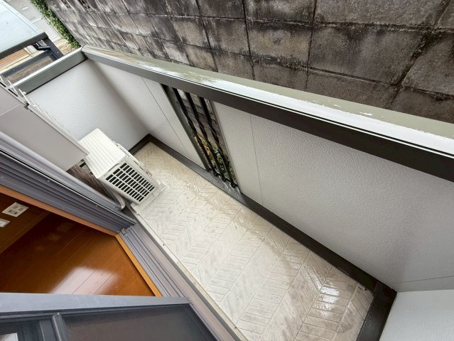 ベルパレスⅡのバルコニー