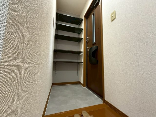 ベルパレスⅡの玄関