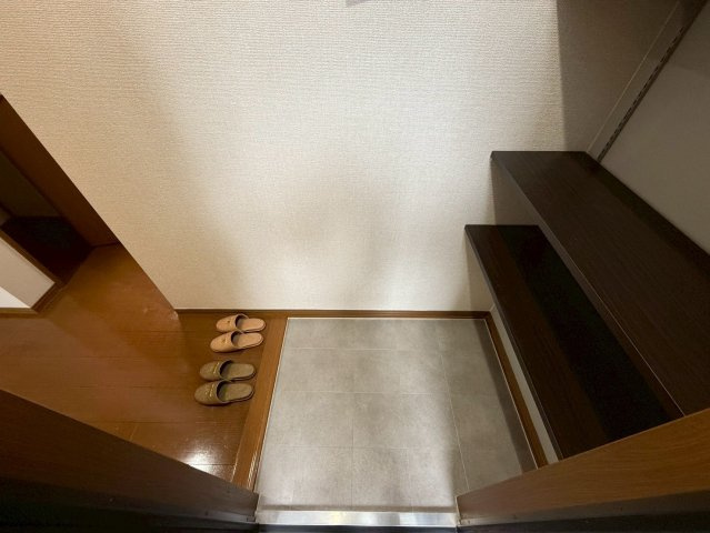 ベルパレスⅡの玄関