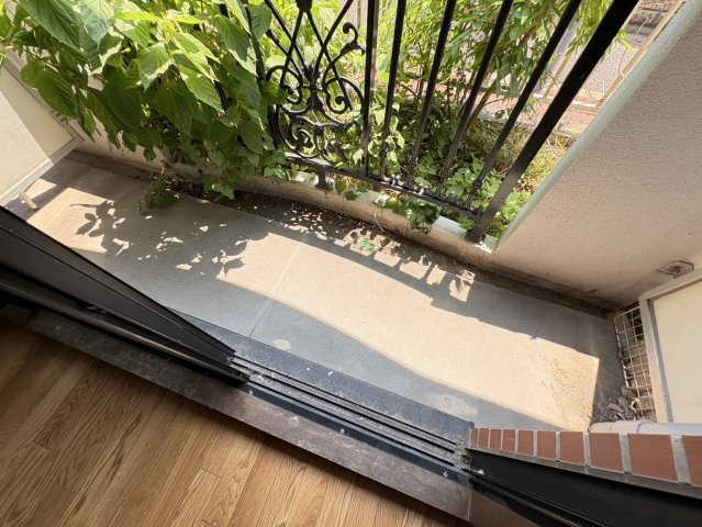メゾン市川のバルコニー