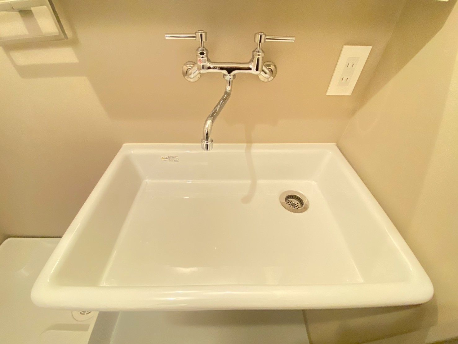 京都上京ハウスの洗面所|12月撮影