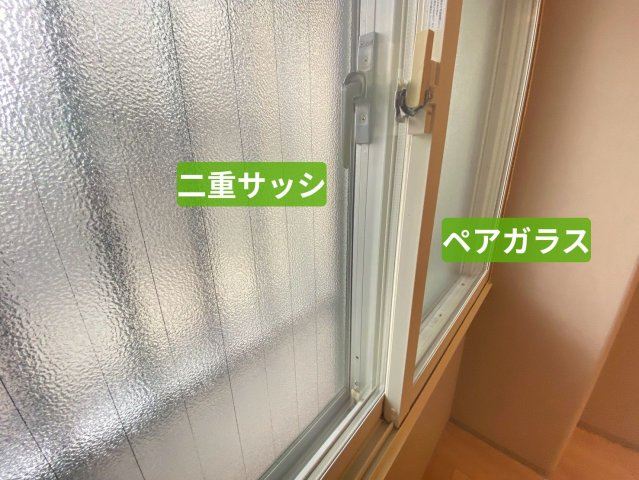 京都上京ハウスの洋室|玄関横の洋室6.2帖は二重サッシ、ペアガラスを採用しております。断熱性、遮音性を高めております。