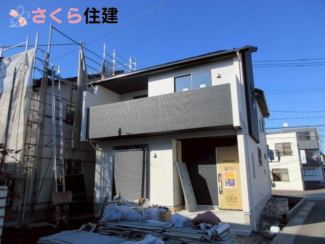 ブルーミングガーデン弥生2丁目　2号棟の外観|宮の原小学校まで徒歩8分、南宇都宮駅まで徒歩5分の好立地物件◎