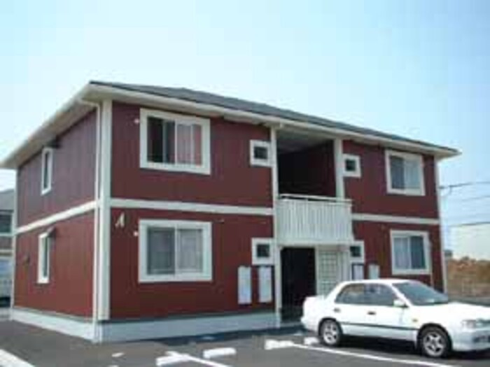 熊本市西区上代１丁目のアパートの外観