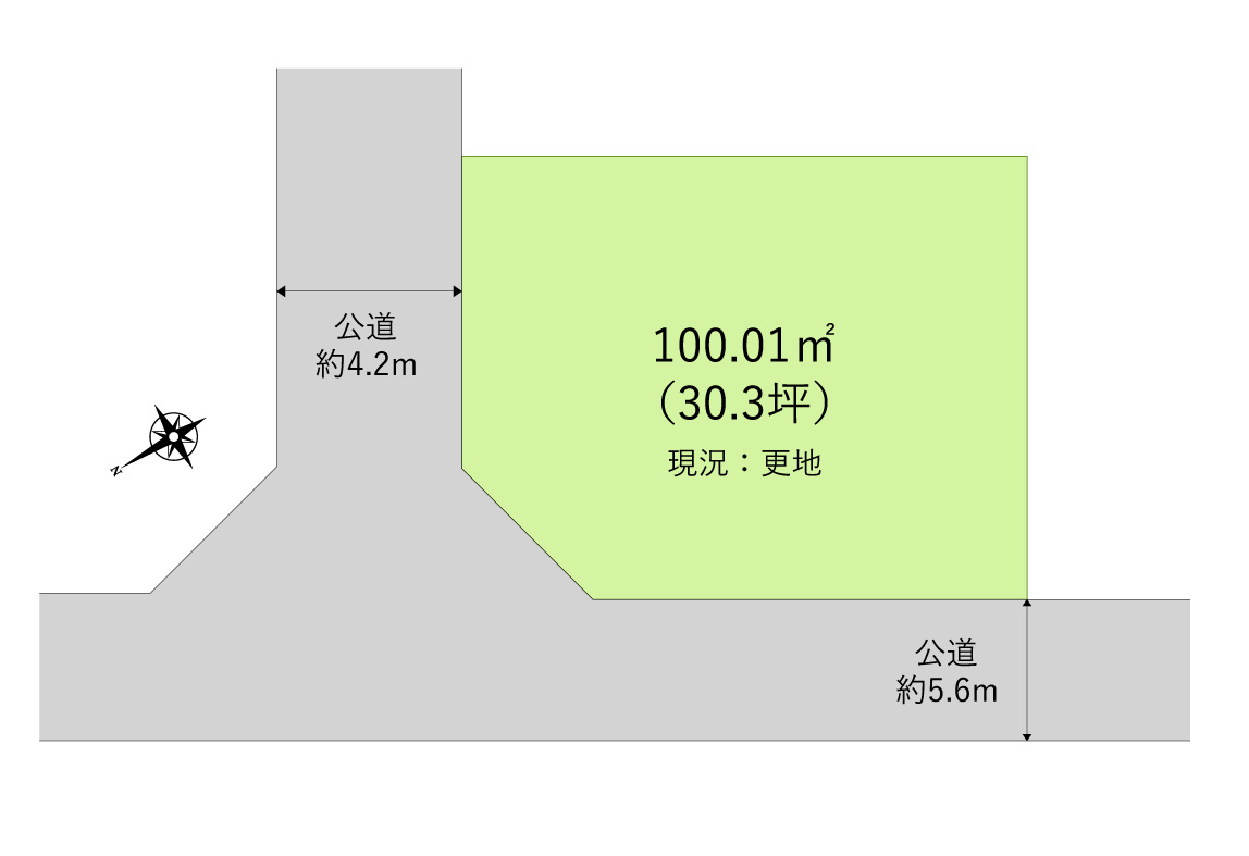 富士見市渡戸３丁目の売地