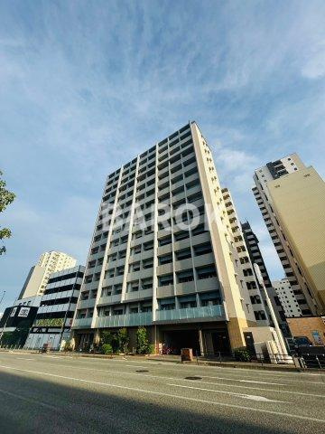 福岡市中央区長浜２丁目の賃貸マンションの外観パース