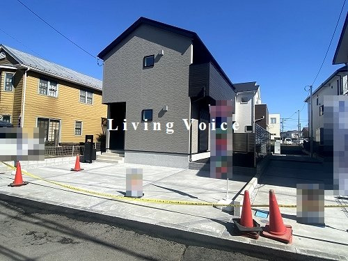 【外観パース】 | 【仲介手数料０円】茅ヶ崎市萩園第1期　新築一戸建て　全2棟 | 【仲介手数料０円】茅ヶ崎市萩園第1期　新築一戸建て　全2棟