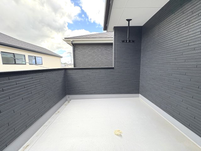 【バルコニー】 | 福岡市東区三苫4丁目3期　1号棟（全4棟）【仲介手数料無料・0円】 | 現地写真。