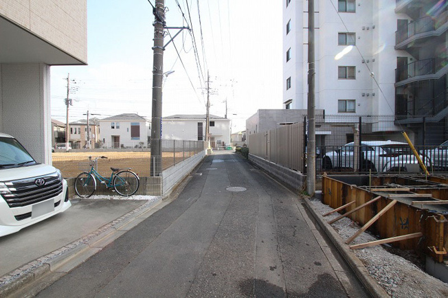 【前面道路含む現地写真】 | 朝霞市仲町1丁目　新築一戸建住宅　全4棟（朝霞店） | 2026年1月19日撮影