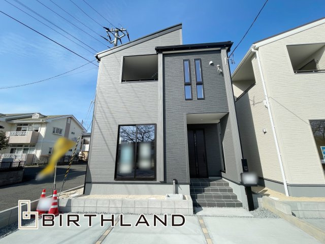 新築戸建・新築建売　郡山市町東2丁目第2　富田小・富田中の外観|〈1号棟〉完成いたしました！いつでもご内覧可能です♪