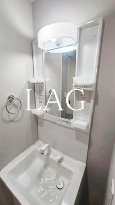 【洗面所】 | シャムロック北小岩 | 洗面台です。