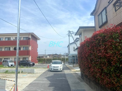 【前面道路含む現地写真】 | 草津市川原３丁目　限定1区画