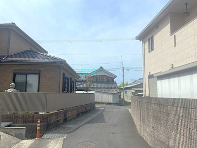 【前面道路含む現地写真】 | 草津市川原３丁目　限定1区画
