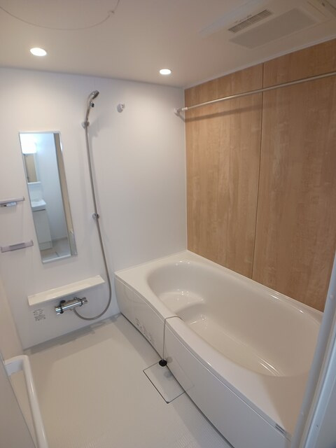 ソレイユいぬいの浴室