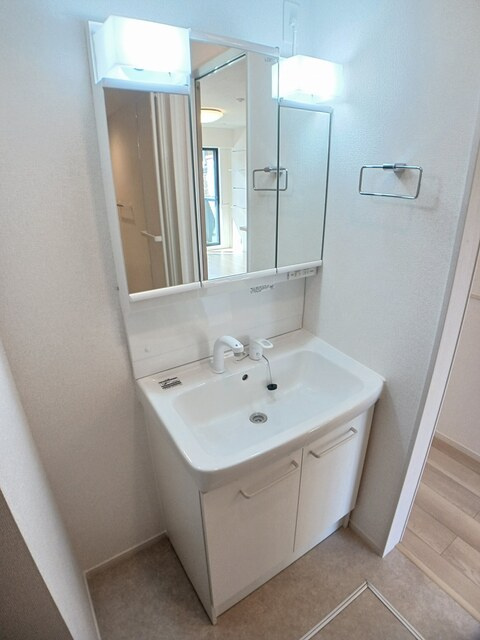 ソレイユいぬいの洗面所