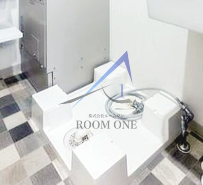 VARIE AKIBA Dueの設備|洗濯機置き場です。