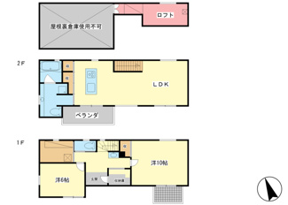 【間取り】 | 岩端町貸家