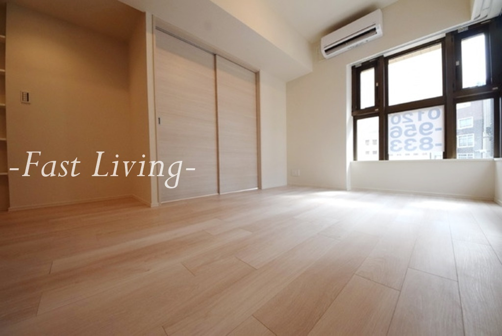 パークハビオ飯田橋の居間・リビング