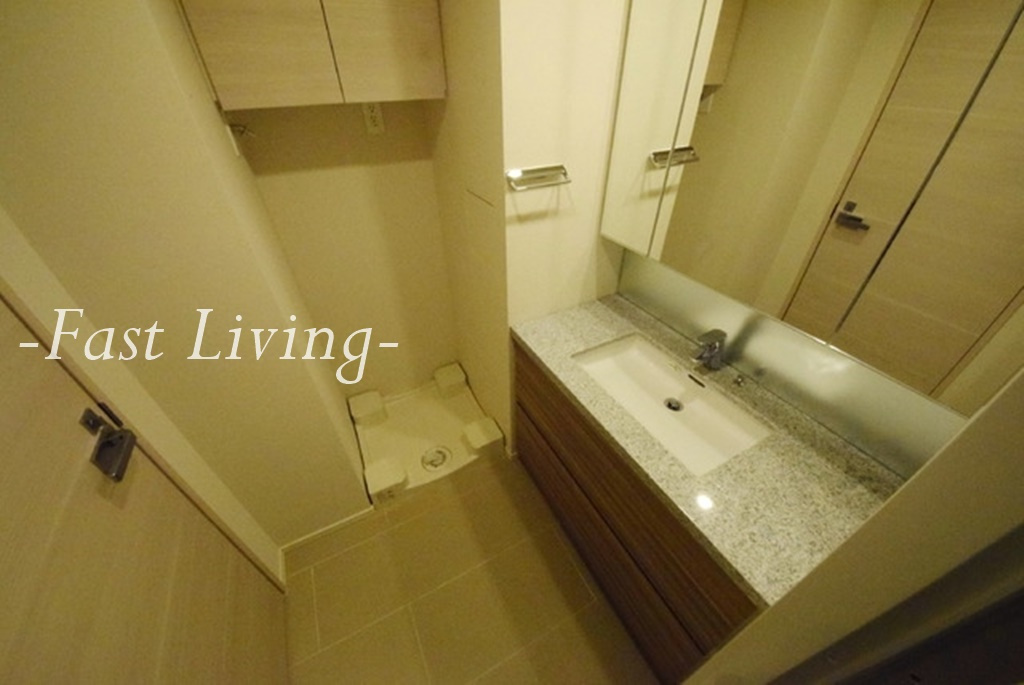 パークハビオ飯田橋の独立洗面台