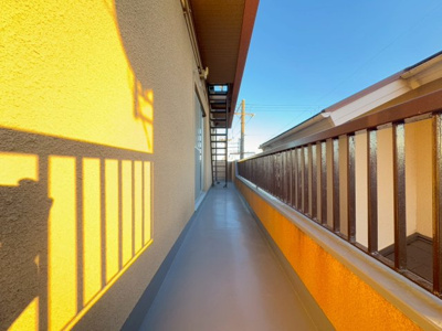 【バルコニー】 | 吹田市千里山月が丘貸家