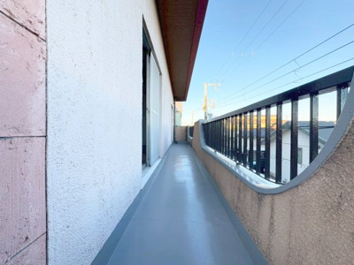 【バルコニー】 | 吹田市千里山月が丘貸家