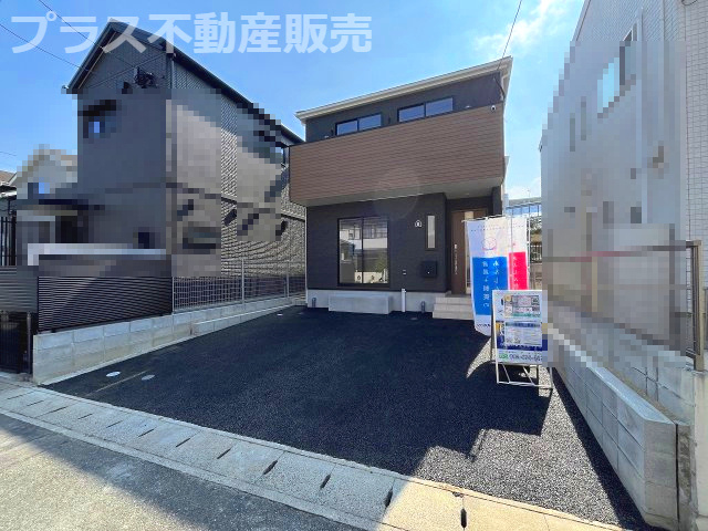 【外観】 | 福岡市早良区賀茂2丁目第6　1号棟（全1棟）【仲介手数料無料・0円】 | 現地写真。プラス不動産販売なら、現場の全ての棟をまとめてご見学頂けます。