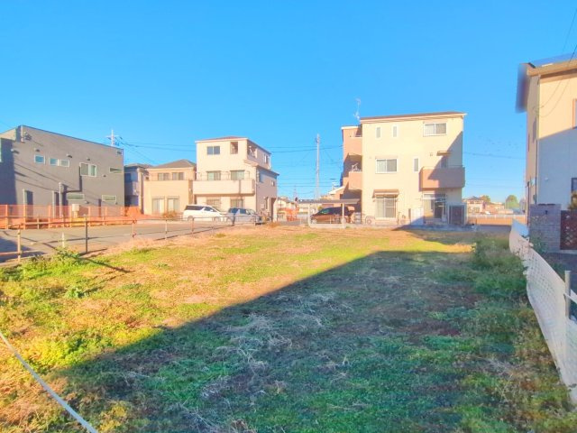 富士見市大字水子の売地の外観