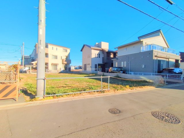 富士見市大字水子の売地の外観