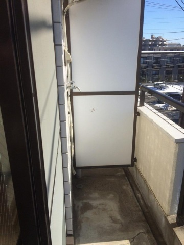 ウィステリアビューのバルコニー